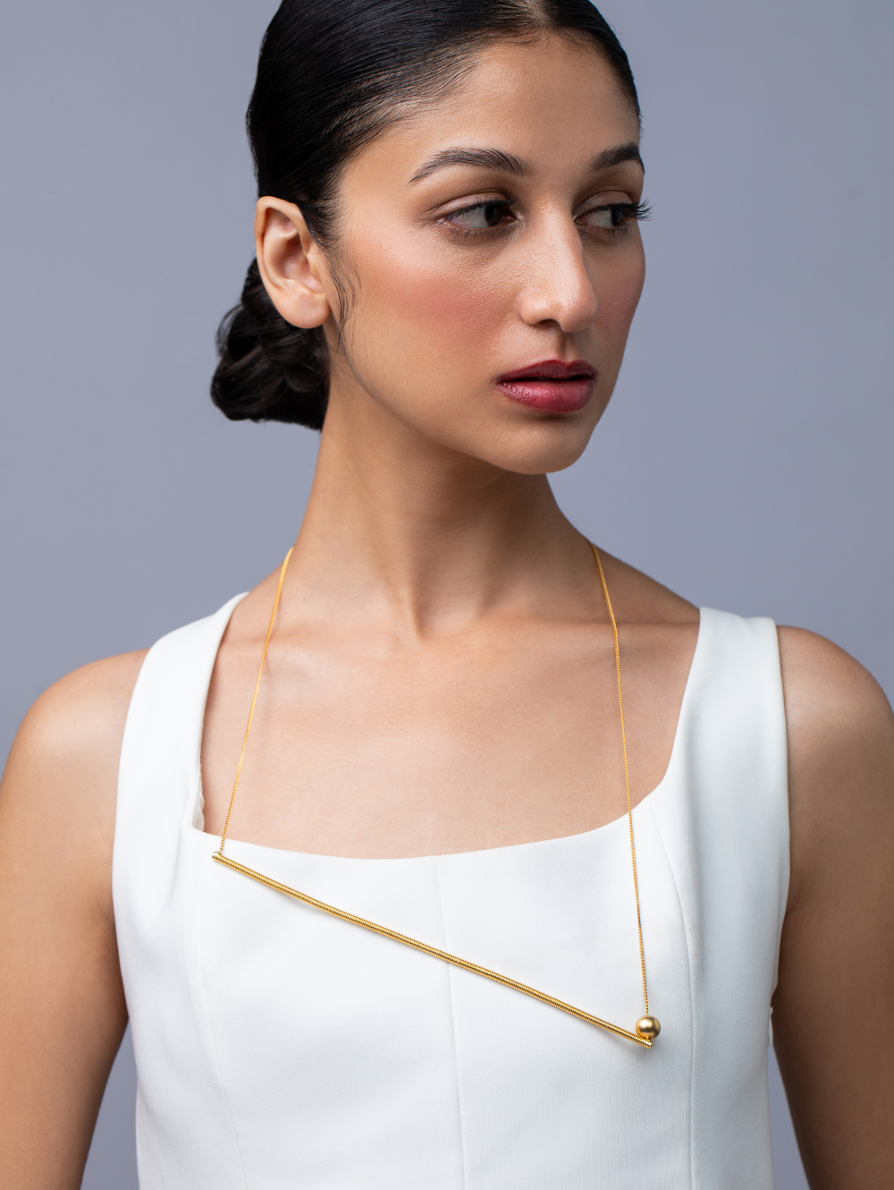 Bar Pendant Necklace