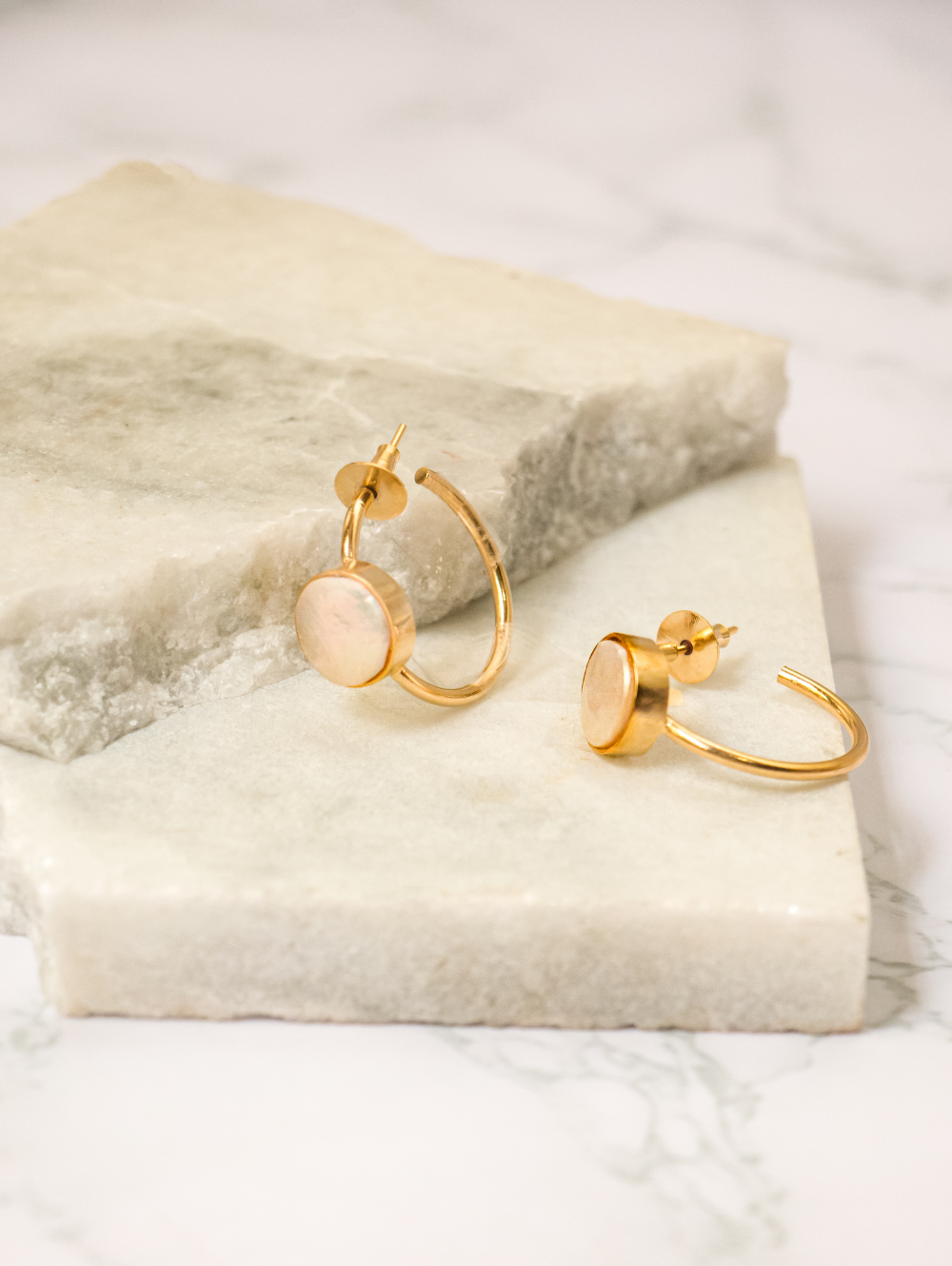 Rani Hoops (24K Gold Plated )