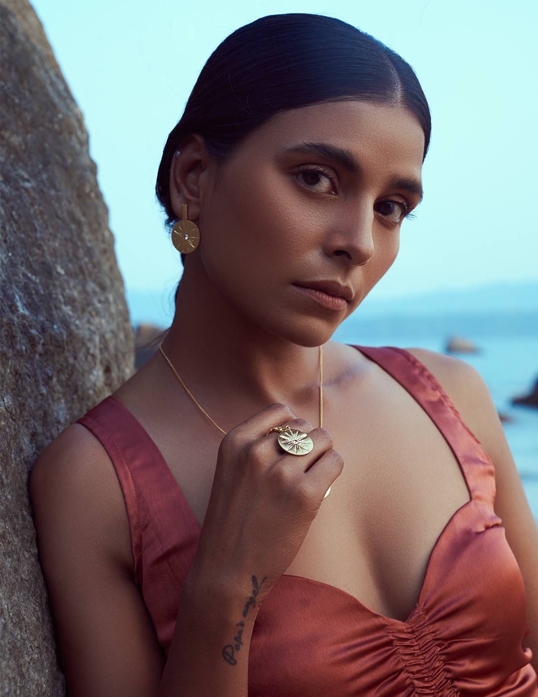 Ark Ring | Handmade | 24K Gold Plated | Made in India
