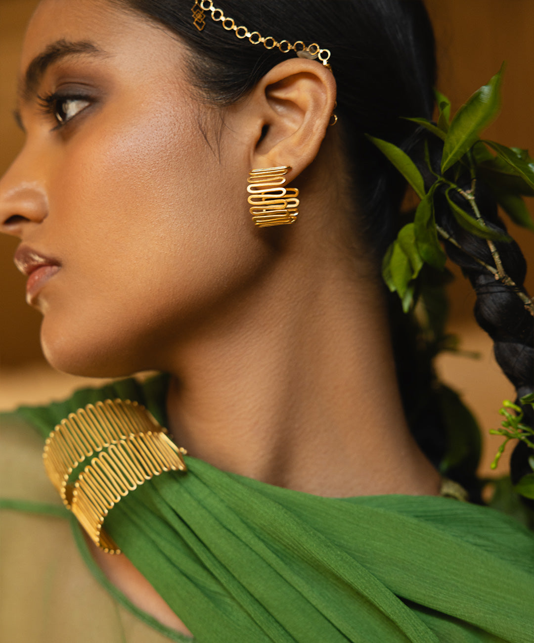 Spiral Meadow Earrings