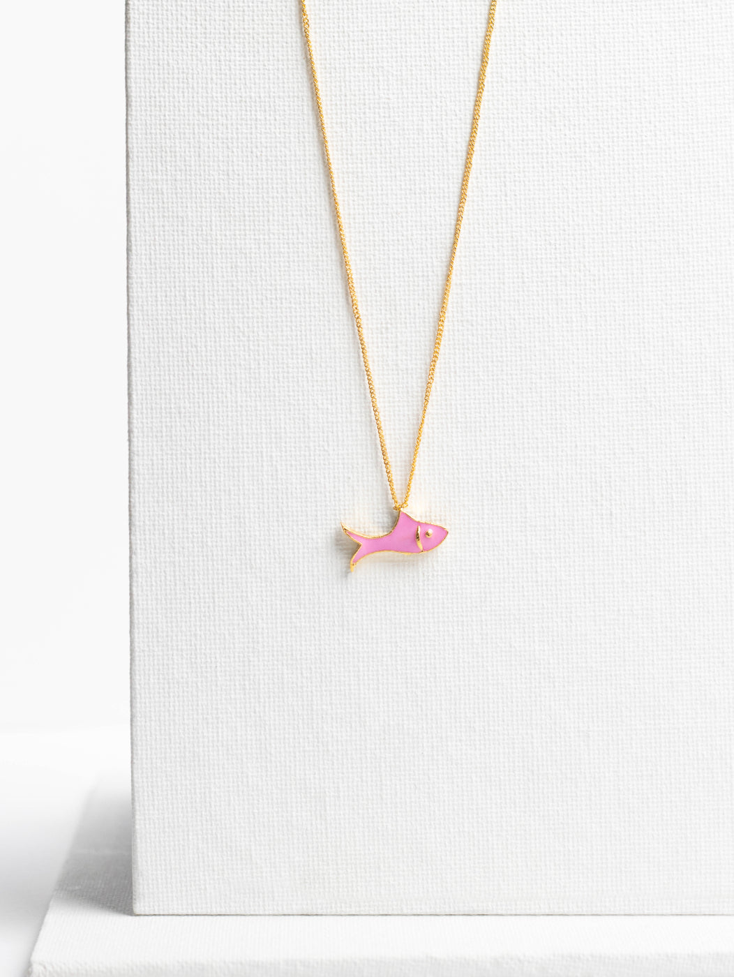 Fish Set- Pink Set- Gold (Kids Jewellery)