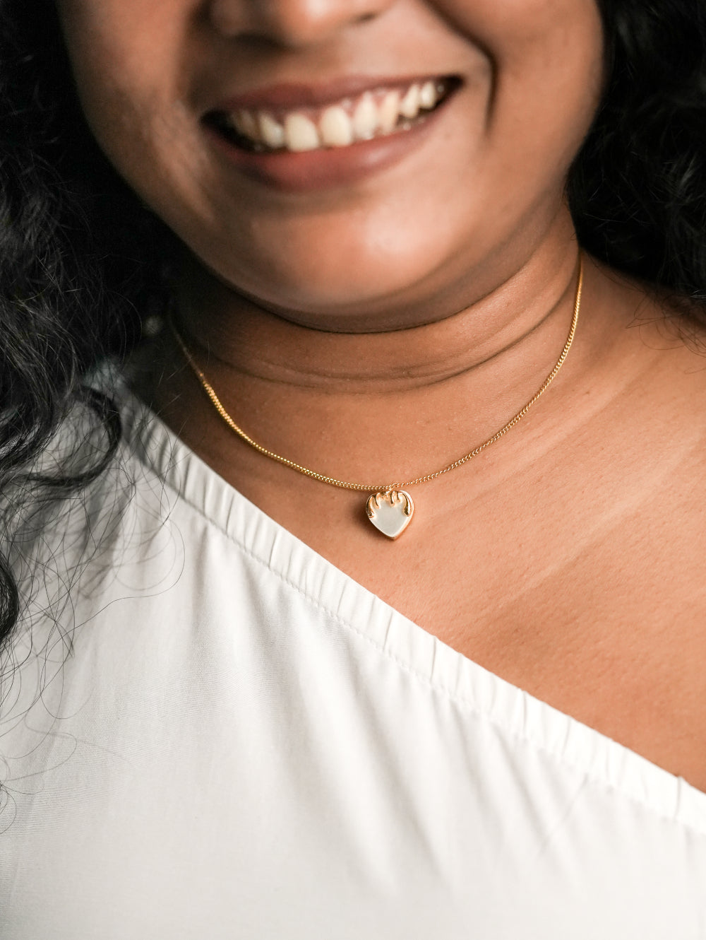 Melting Heart Set - Earrings & Neckchain
