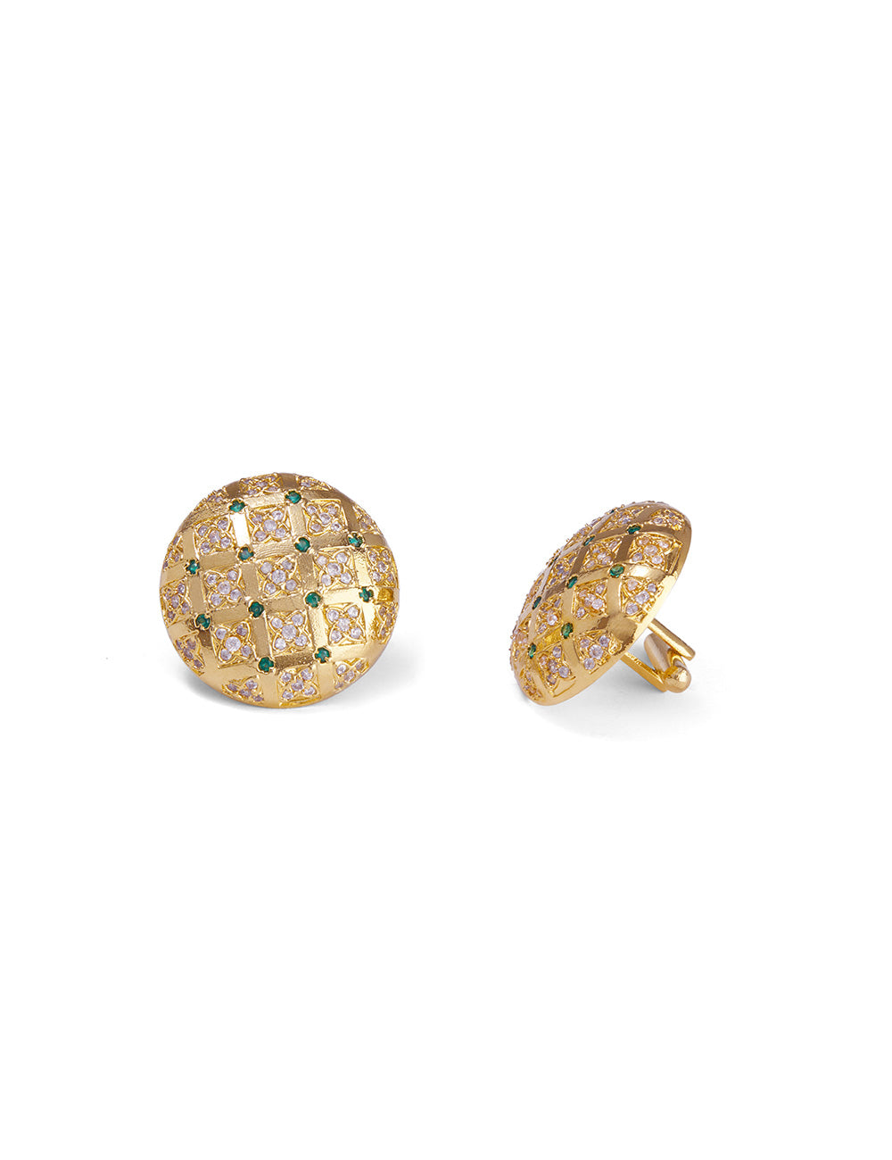 Mastani Emerald Cufflink