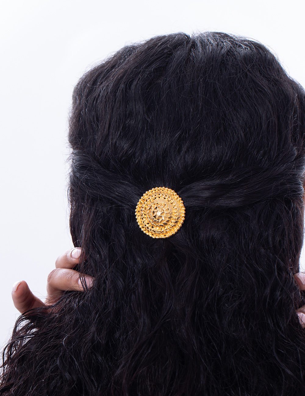 Dainty Gold Vintage Hair Clip