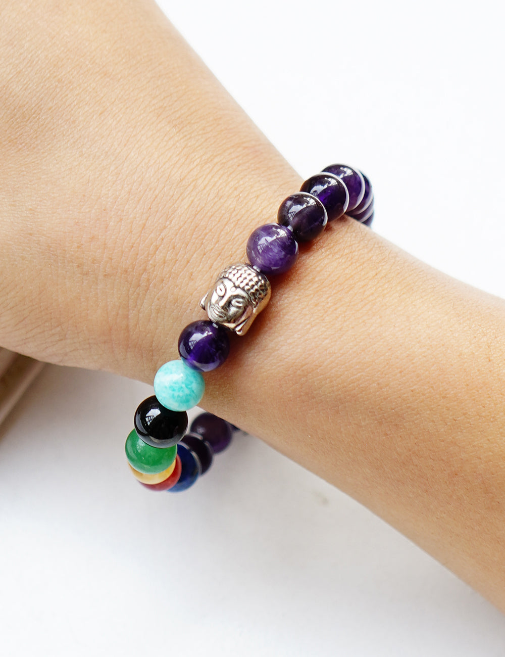 For overall Well-Being | Amethyst 7 chakra | Accessories with a Purpose