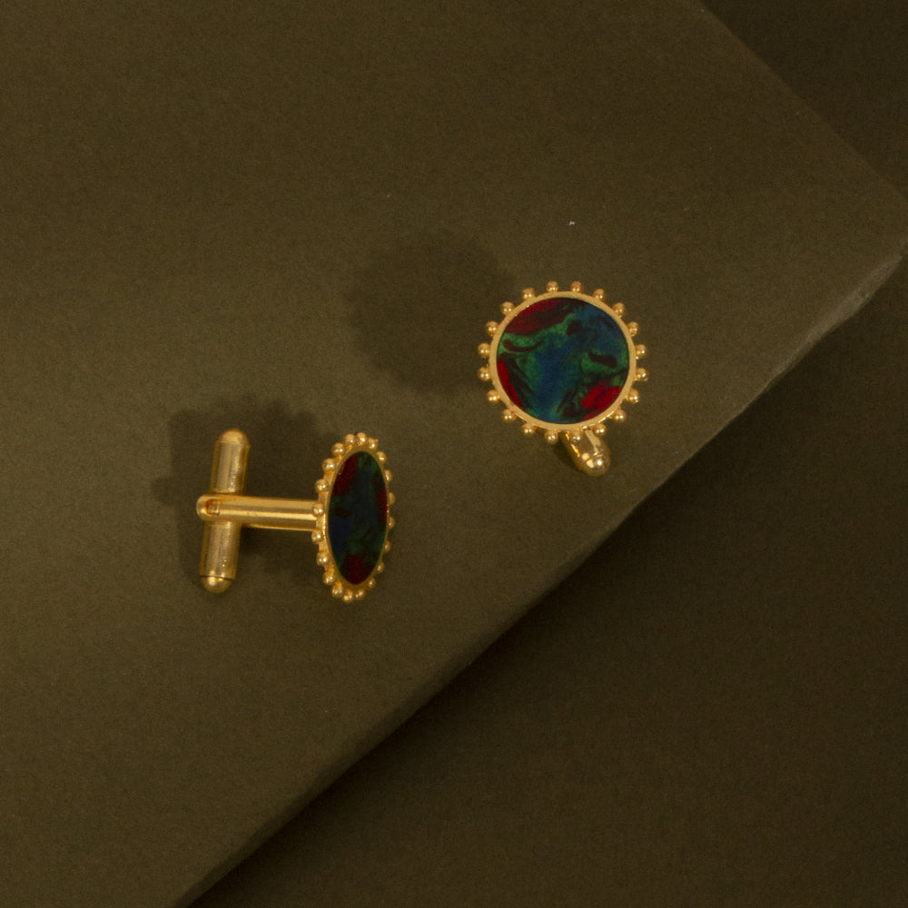 Enamel Cufflink