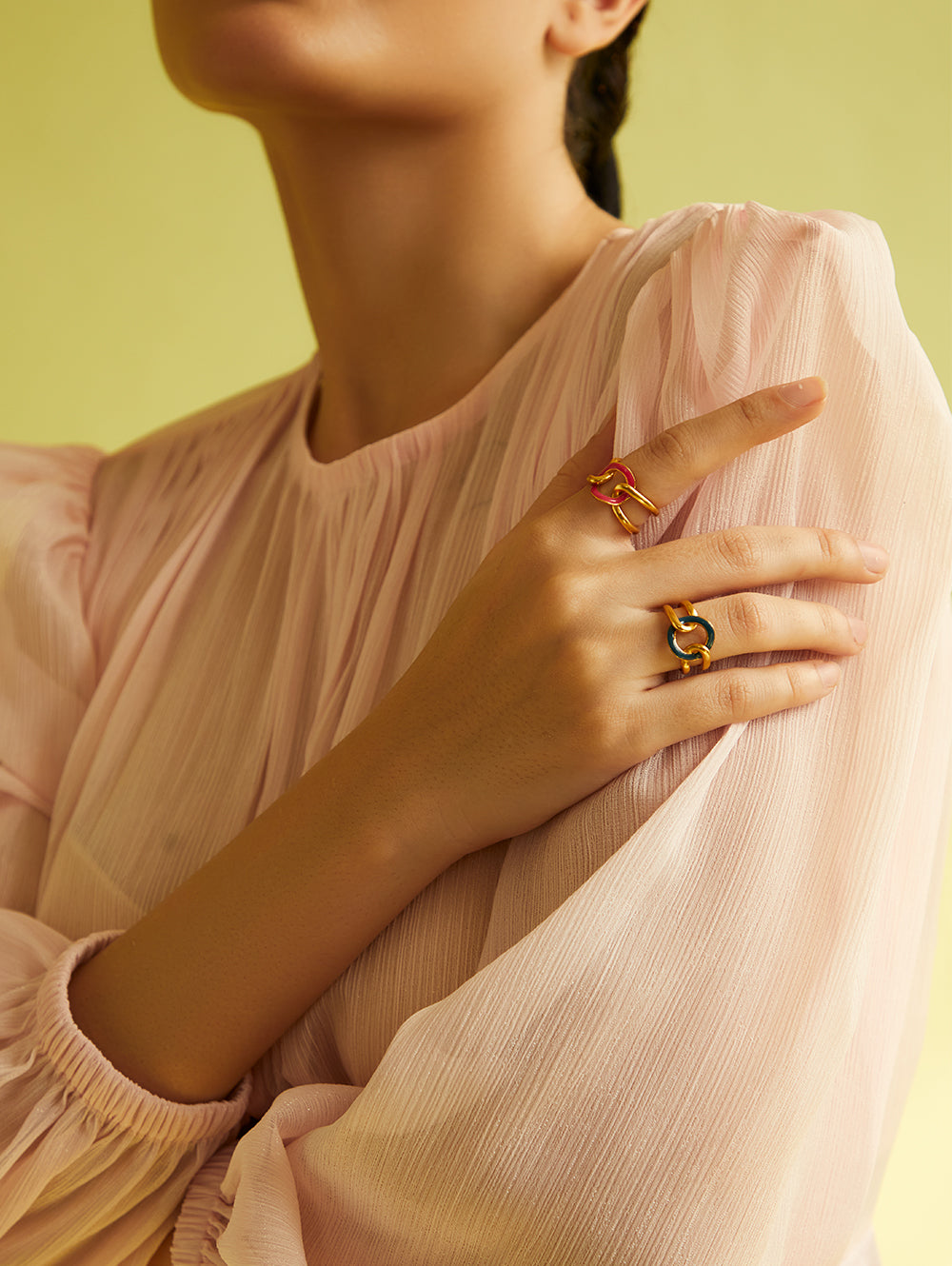 Pink Knot Ring