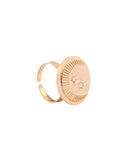 Chaand Ring | Handmade | 24K Gold Plated | Made in India