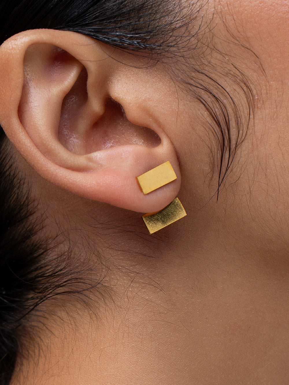Biscuit Drop Earrings