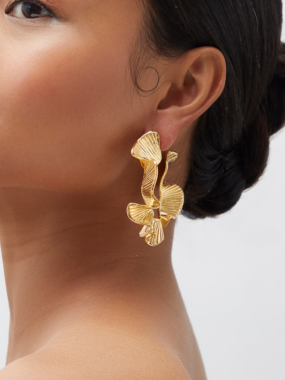 Norah Hoops | 24k Gold Plated | Handmade | Made in India