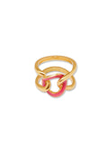 Pink Knot Ring