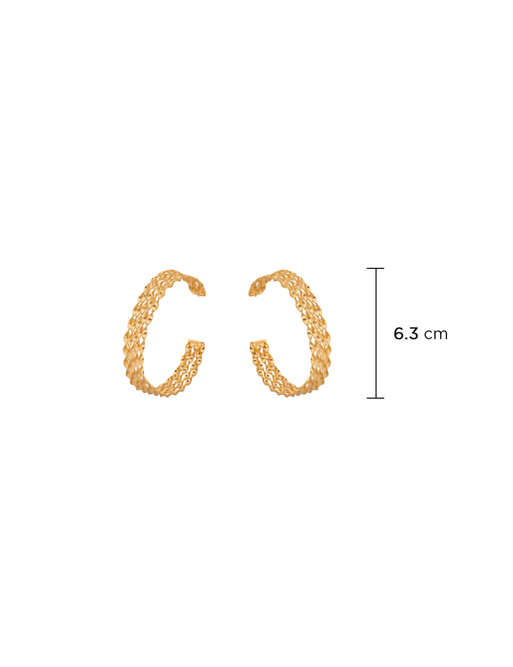 Alchemy Hoops- 24k Gold Plated