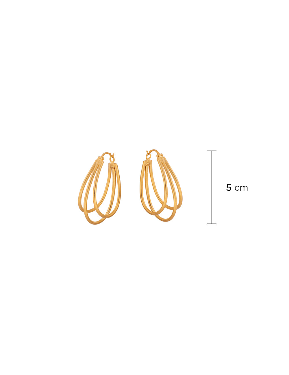 Configure Hoops-24K Gold Plated