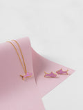 Fish Set- Pink Set- Gold (Kids Jewellery)