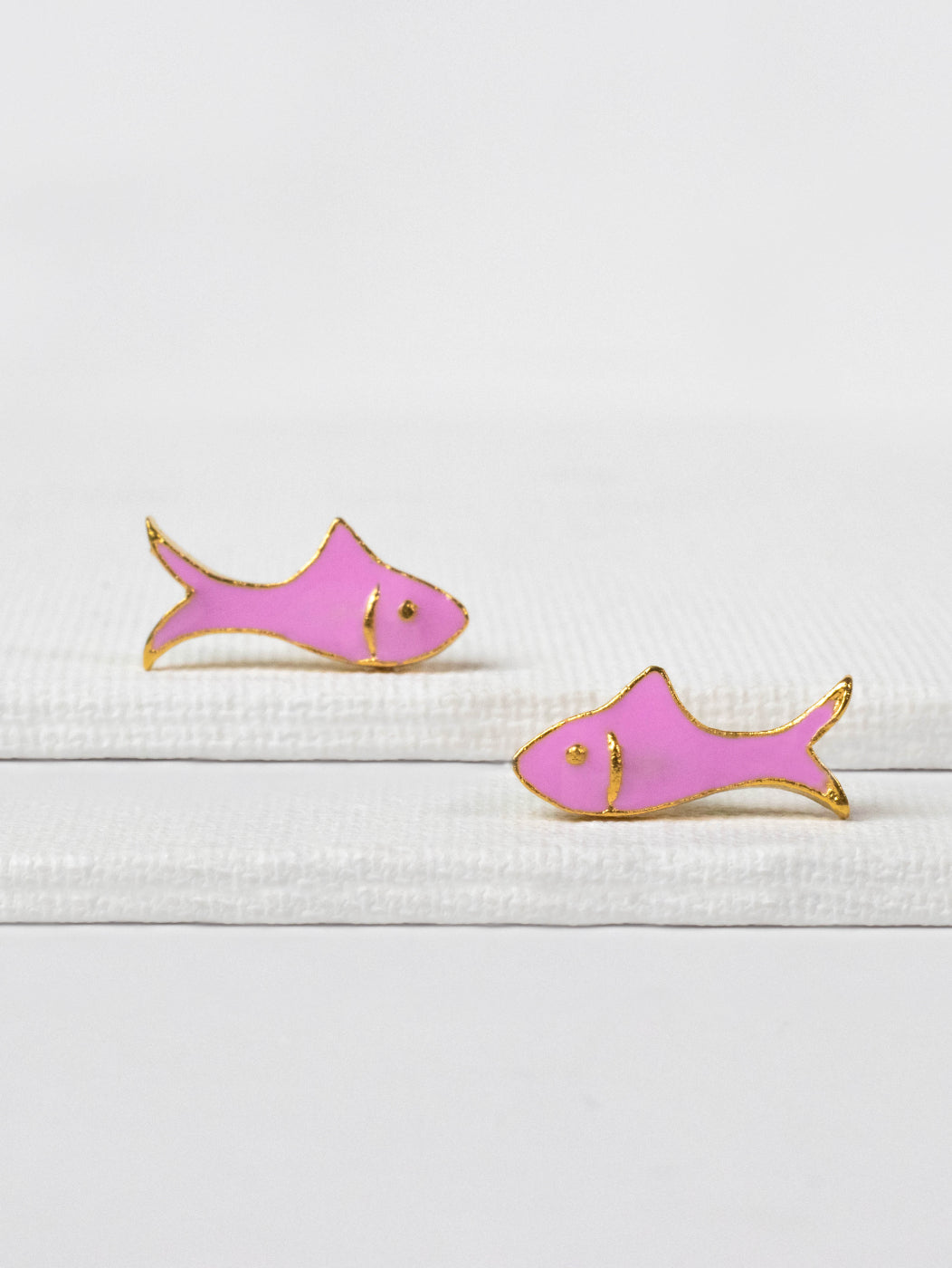 Fish Set- Pink Set- Gold (Kids Jewellery)
