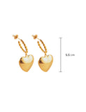 Love Candy Hoops- Gold | 24k Gold plated | Anti-tarnish