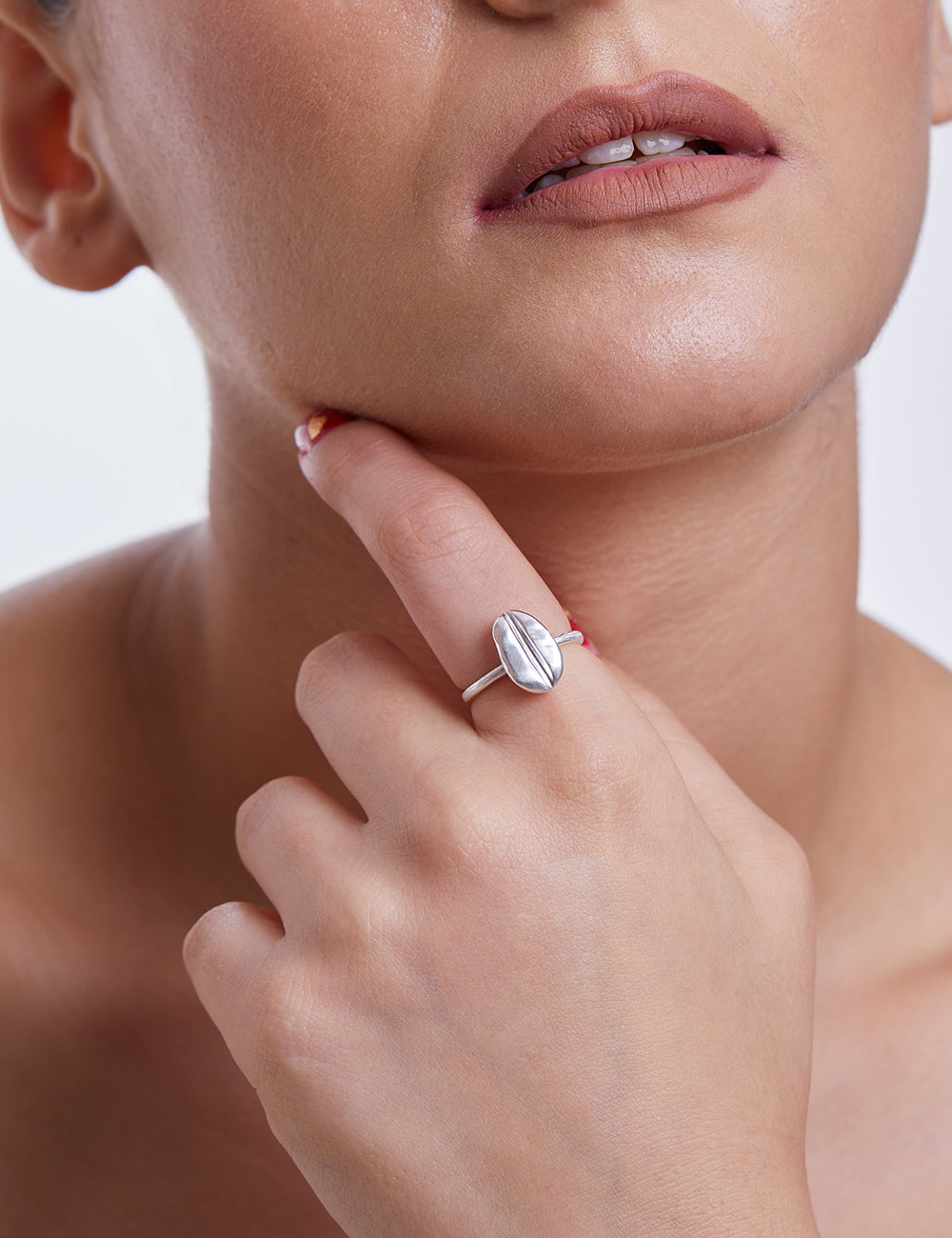 Silver Bean Ring