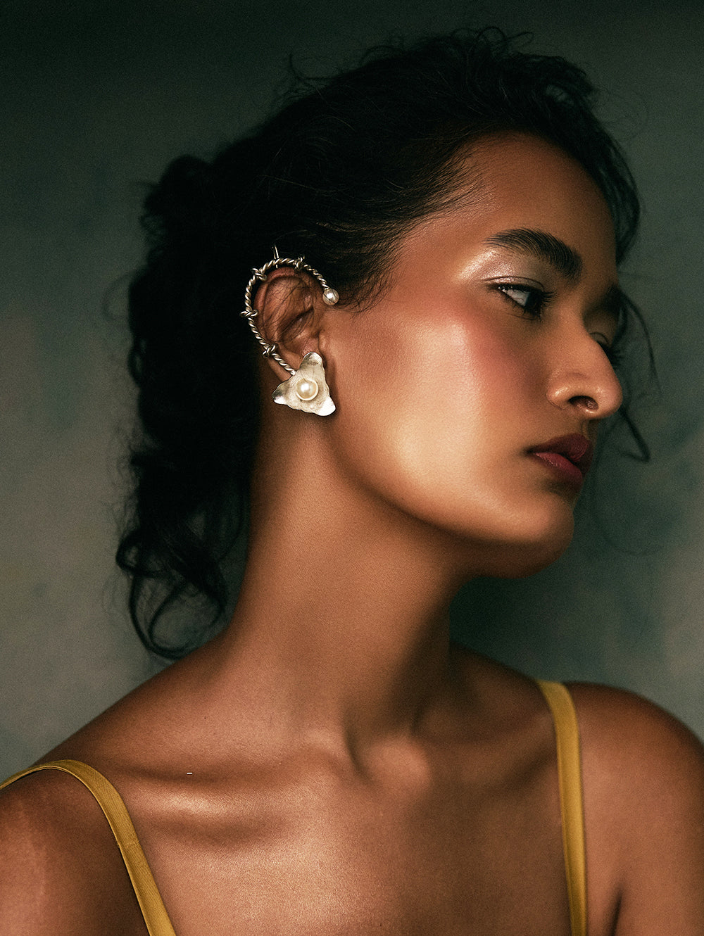 Reeva Silver Earcuff
