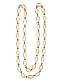 Layered Emerald Rani Haar