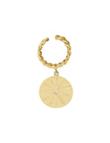 Ark Ring | Handmade | 24K Gold Plated | Made in India