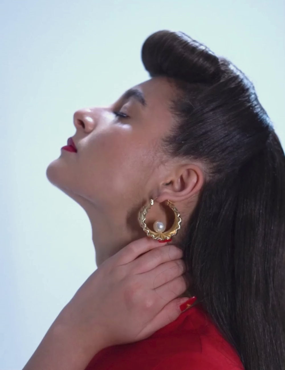 アクセサリー Oyster Hoops Small Oyster Hoops Small | TOMWOOD(トムウッド) / アクセサリー