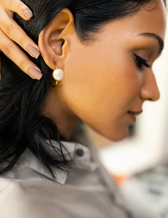 Rani Hoops (24K Gold Plated )