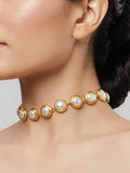 Baroque Pearl Choker, Studs, Bracelet & Ring Set