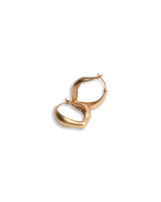 Anagha Hoops (24K Gold Plated Water resistant Hoops)